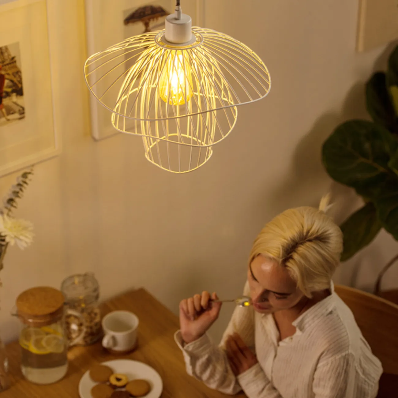 Подвесной светильник Papillon Forestier White от ImperiumLoft