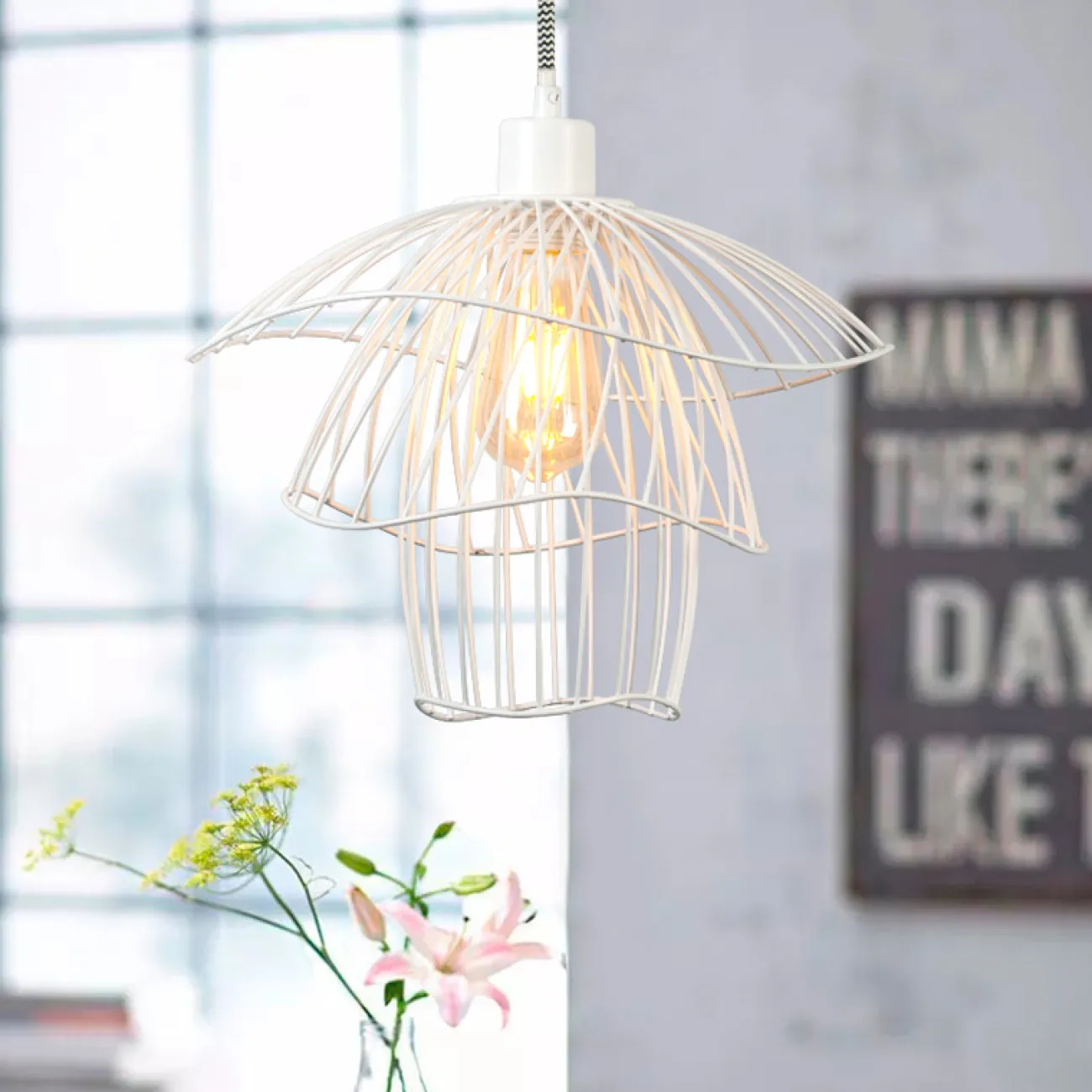 Подвесной светильник Papillon Forestier White от ImperiumLoft