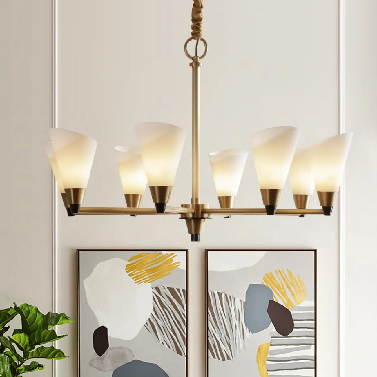 Подвесная люстра SILKY от ImperiumLoft