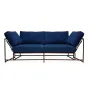 Двухместный диван Indigo Denim and copper Two Seat Sofa designed by Stephen Kenn and Simon Miller от LaLume