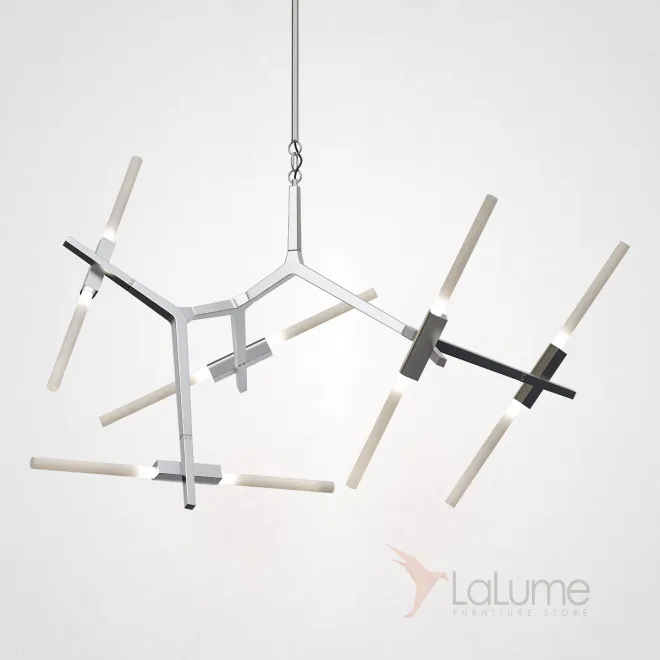 Люстра Агнес Chandelier Summer 10 Silver от ImperiumLoft
