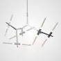 Люстра Агнес Chandelier Summer 10 Silver от ImperiumLoft
