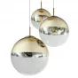 Светильник подвесной Mirror Ball Gold 1 плафонdesigned by Tom Dixon in 2003