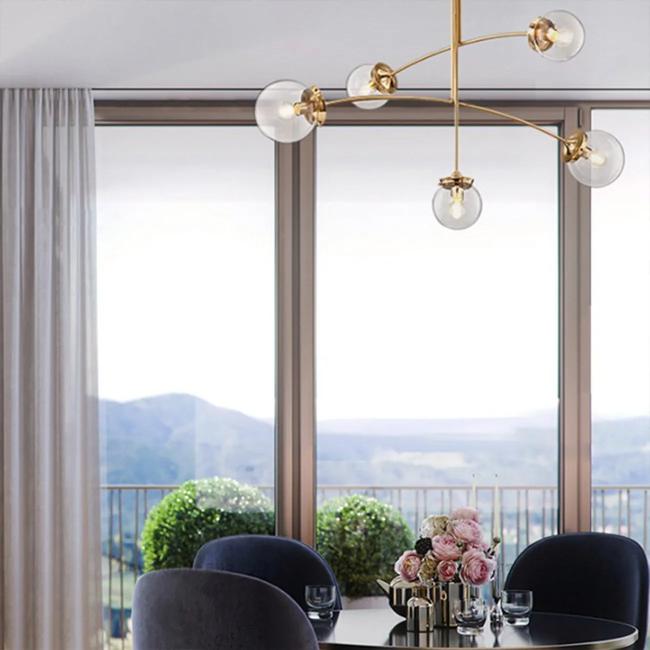 Подвесная люстра NIMES от ImperiumLoft