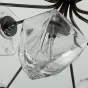 Люстра на штанге ICE 11 lamps Black от ImperiumLoft