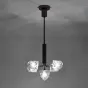 Люстра на штанге ICE 9 lamps Black от ImperiumLoft