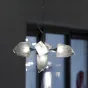 Люстра на штанге ICE 11 lamps Black от ImperiumLoft