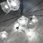 Люстра на штанге ICE 9 lamps Black от ImperiumLoft