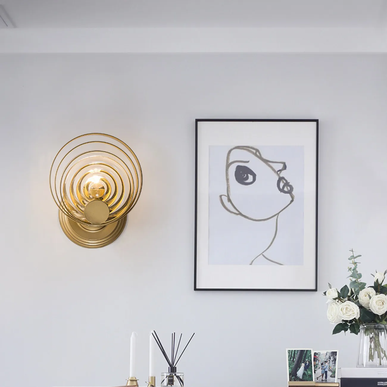 Настенный светильник ISTAN WALL от ImperiumLoft