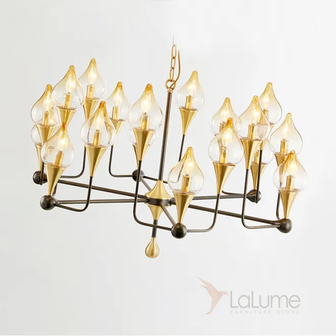 Люстра на штанге FLAME D110 от ImperiumLoft