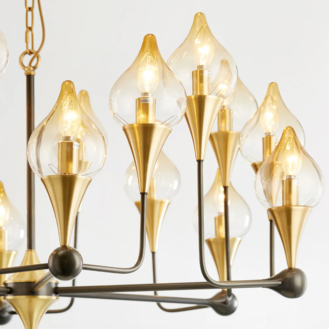 Люстра на штанге FLAME D60 от ImperiumLoft