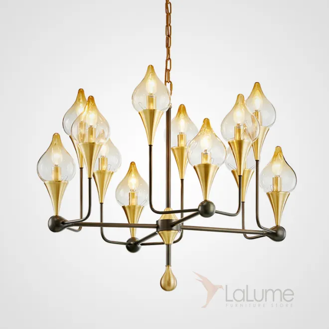 Люстра на штанге FLAME D85 от ImperiumLoft