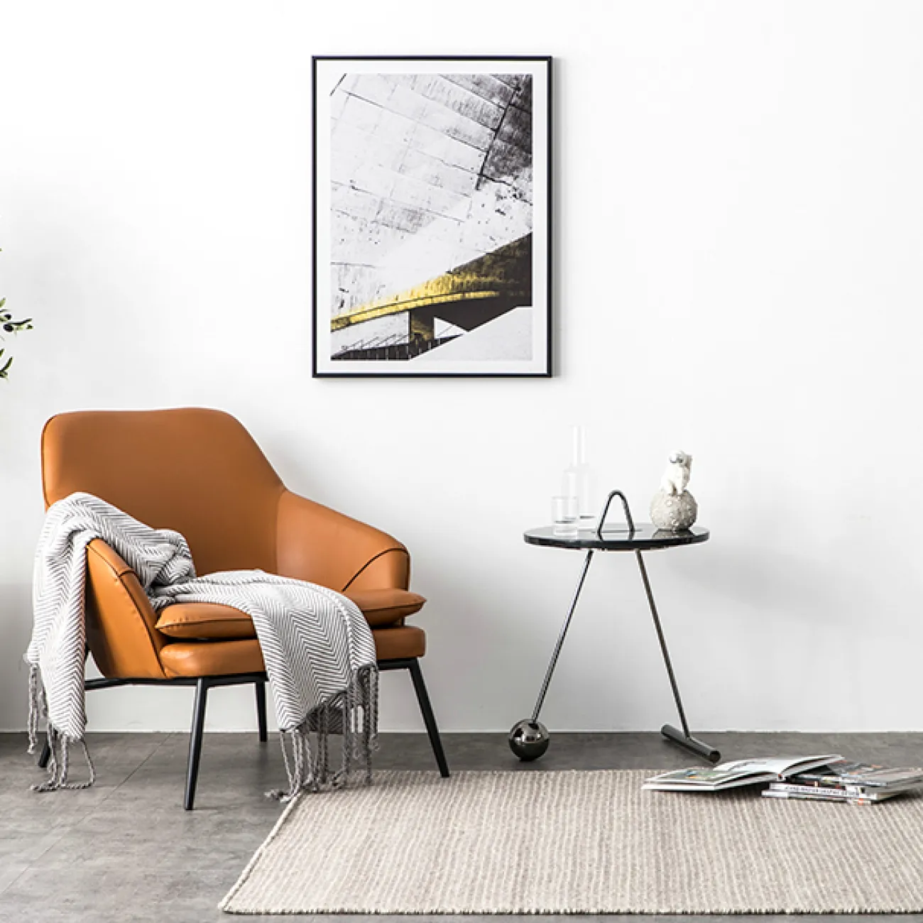 Дизайнерский журнальный столик LaLume-AP00280