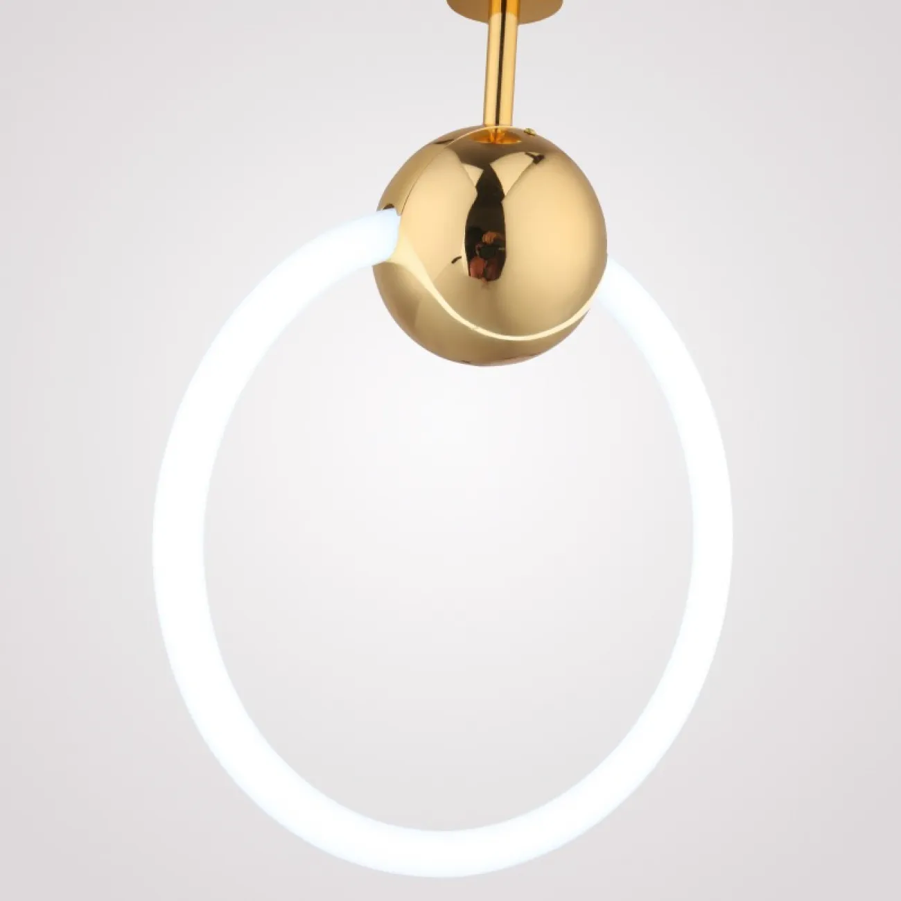 Подвесной светильник RING L D30 Розовое золото от ImperiumLoft