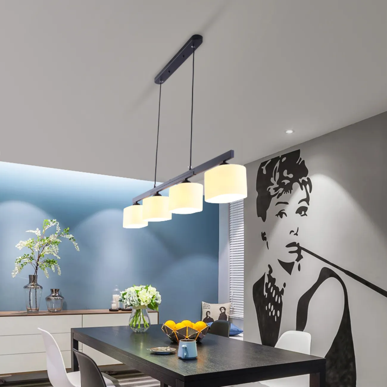 Подвесная рядная люстра RID от ImperiumLoft