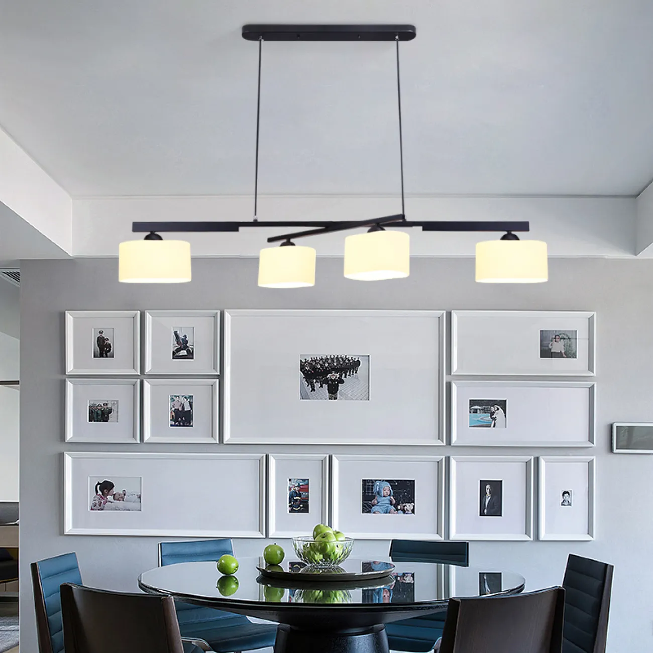 Подвесная рядная люстра RID от ImperiumLoft