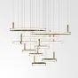 Подвесная люстра GEDEON D40+40+40+40+40+60+60+80+80+80 от ImperiumLoft
