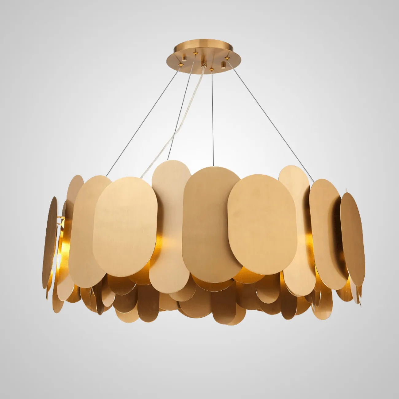 Подвесная люстра HEIMO CH D60 Black от ImperiumLoft