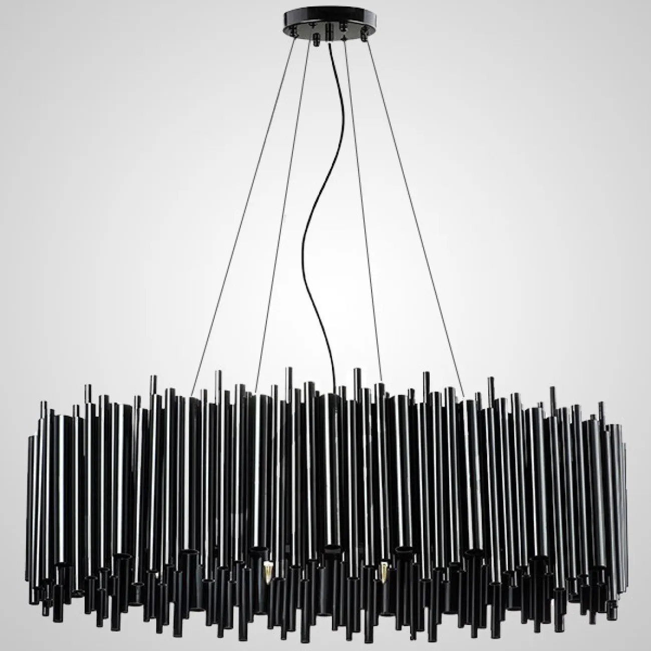 Подвесная люстра HEIMO CH D60 Black от ImperiumLoft