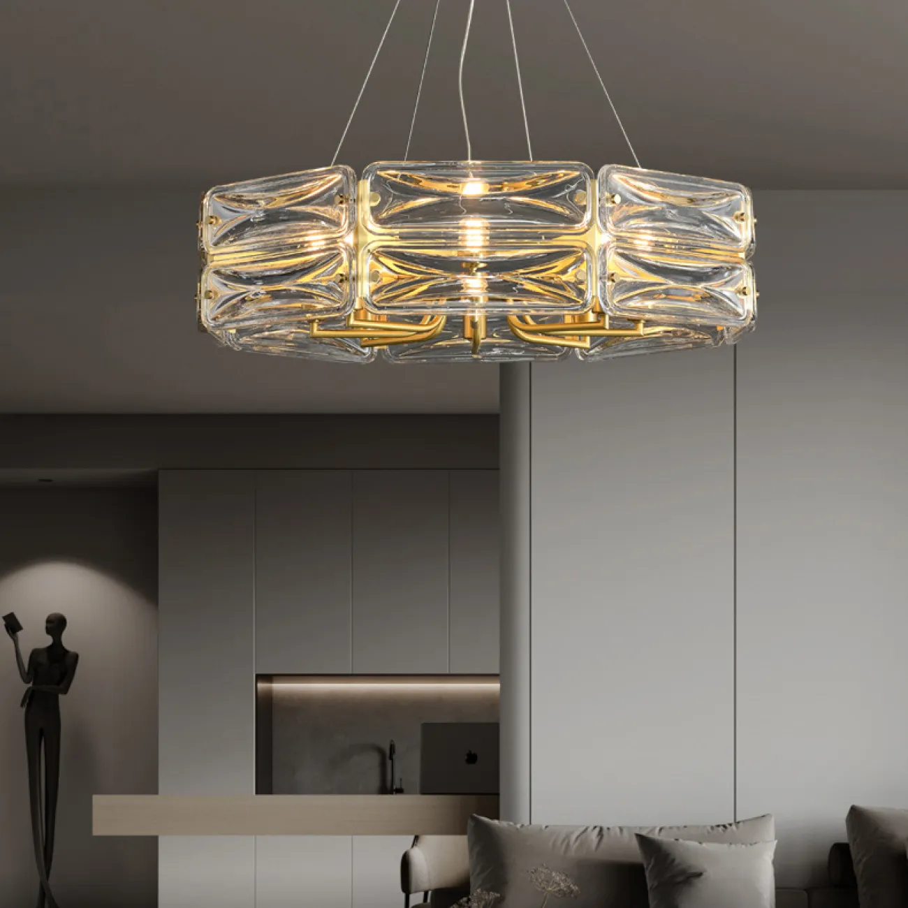 Потолочная люстра SARIA D67,5 от ImperiumLoft