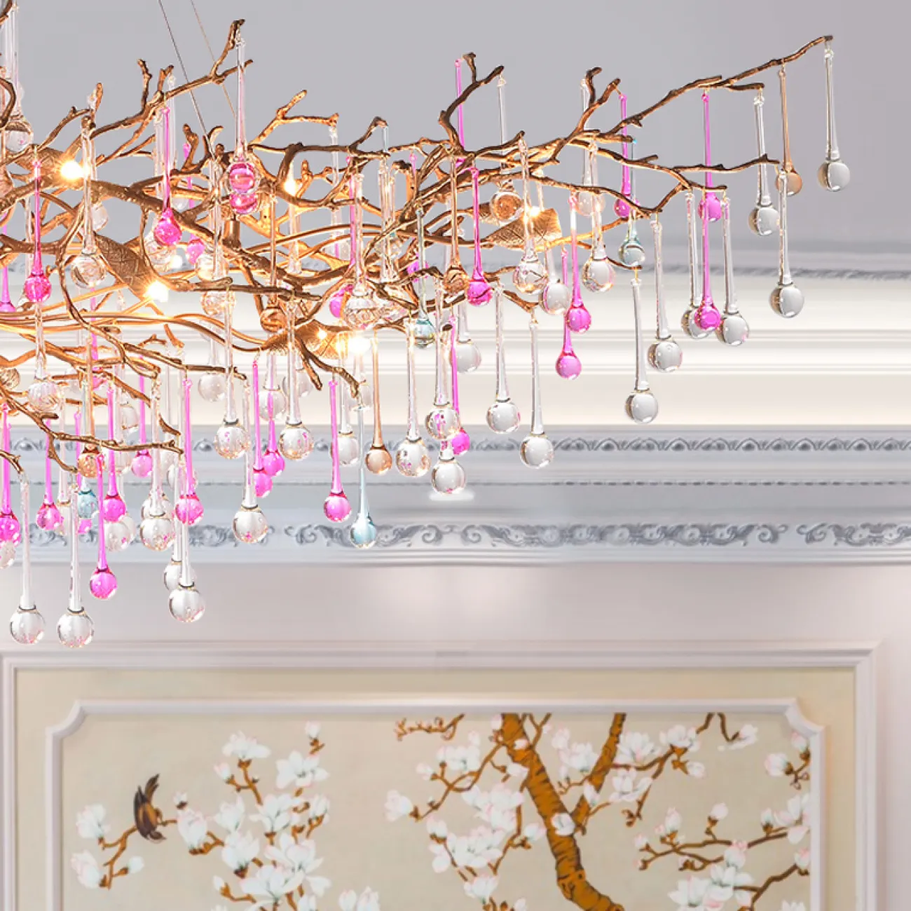Люстра Bijout L150 Transparent от ImperiumLoft