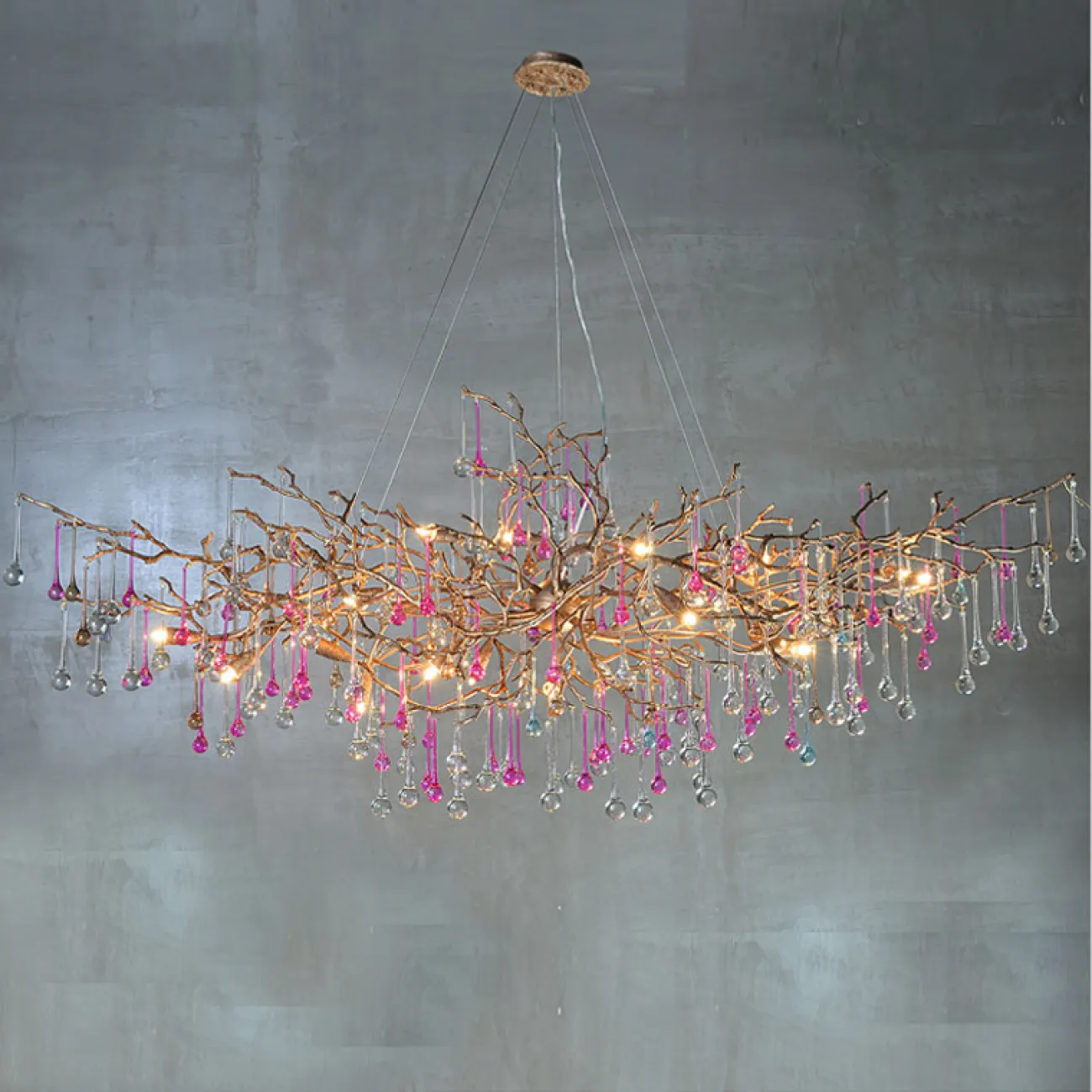 Люстра Bijout L150 Transparent от ImperiumLoft