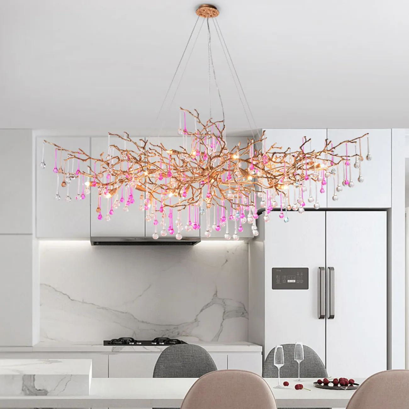 Люстра Bijout L150 Transparent от ImperiumLoft