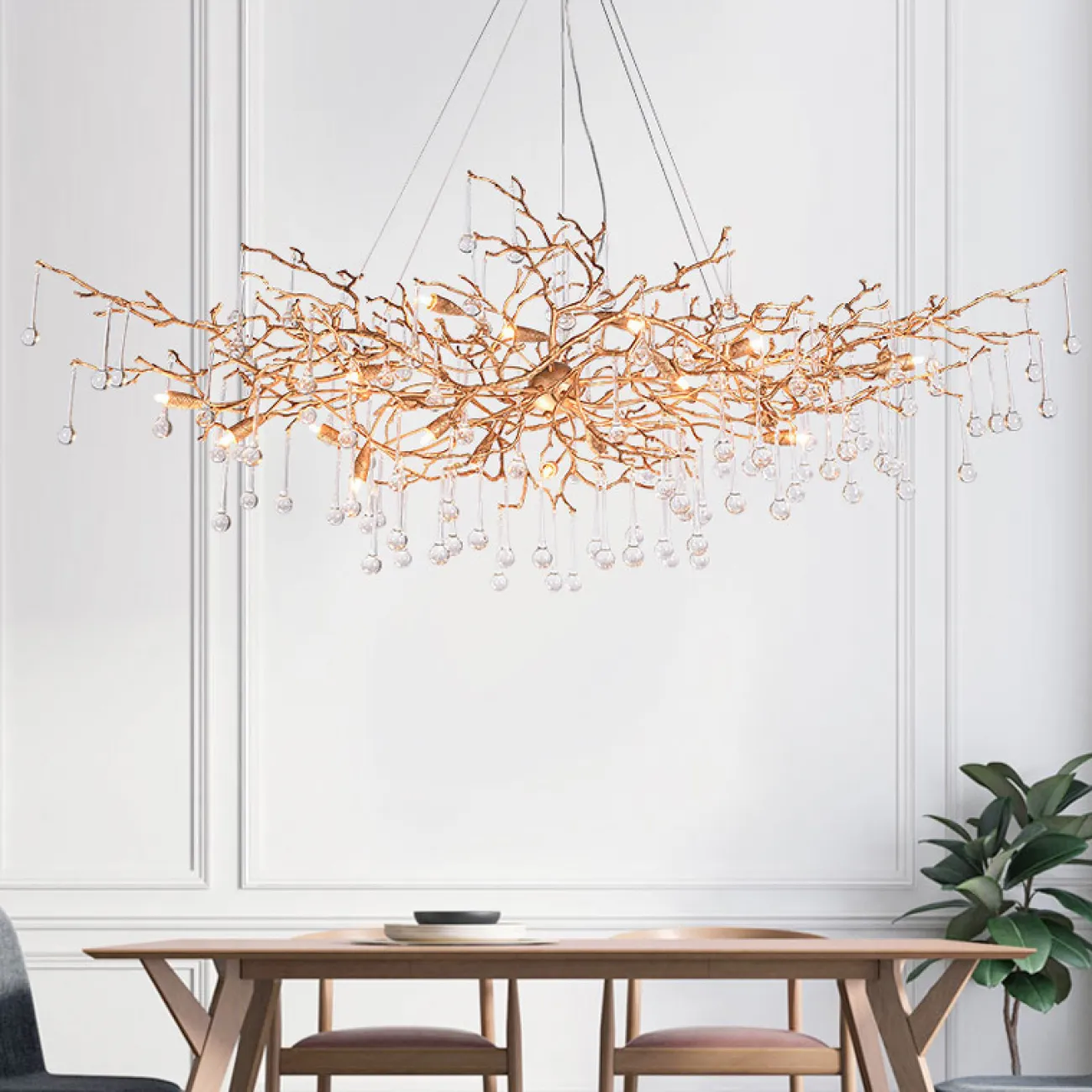 Люстра Bijout L150 Transparent от ImperiumLoft