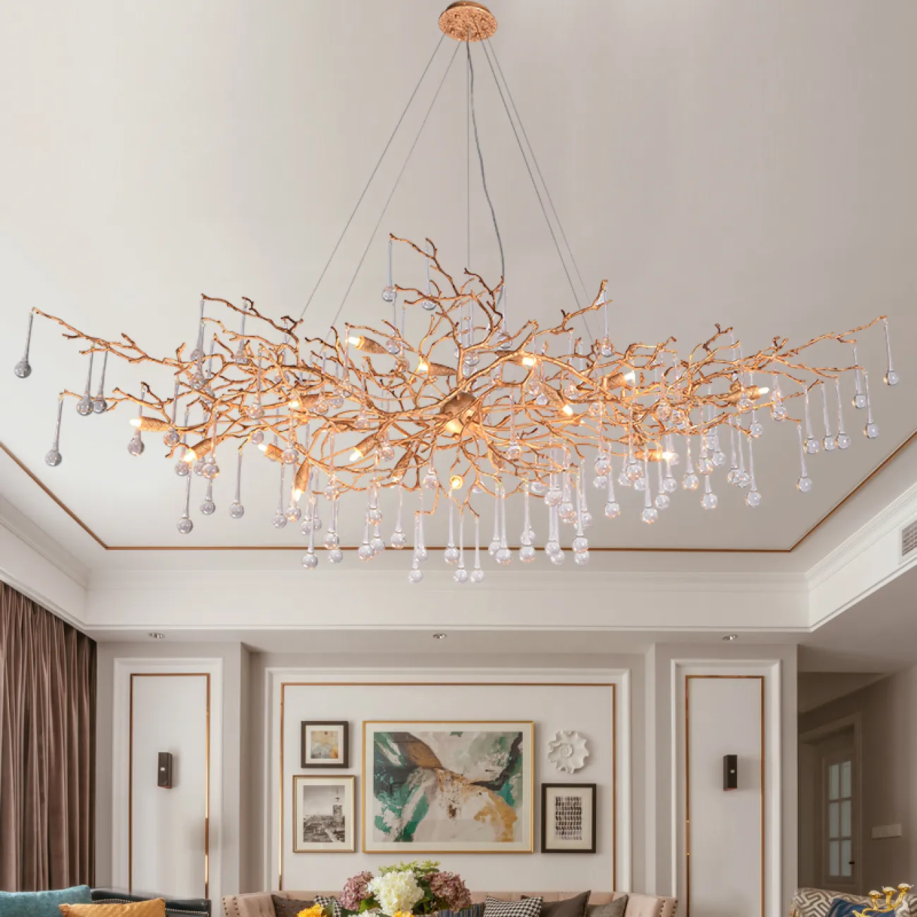 Люстра Bijout L150 Transparent от ImperiumLoft