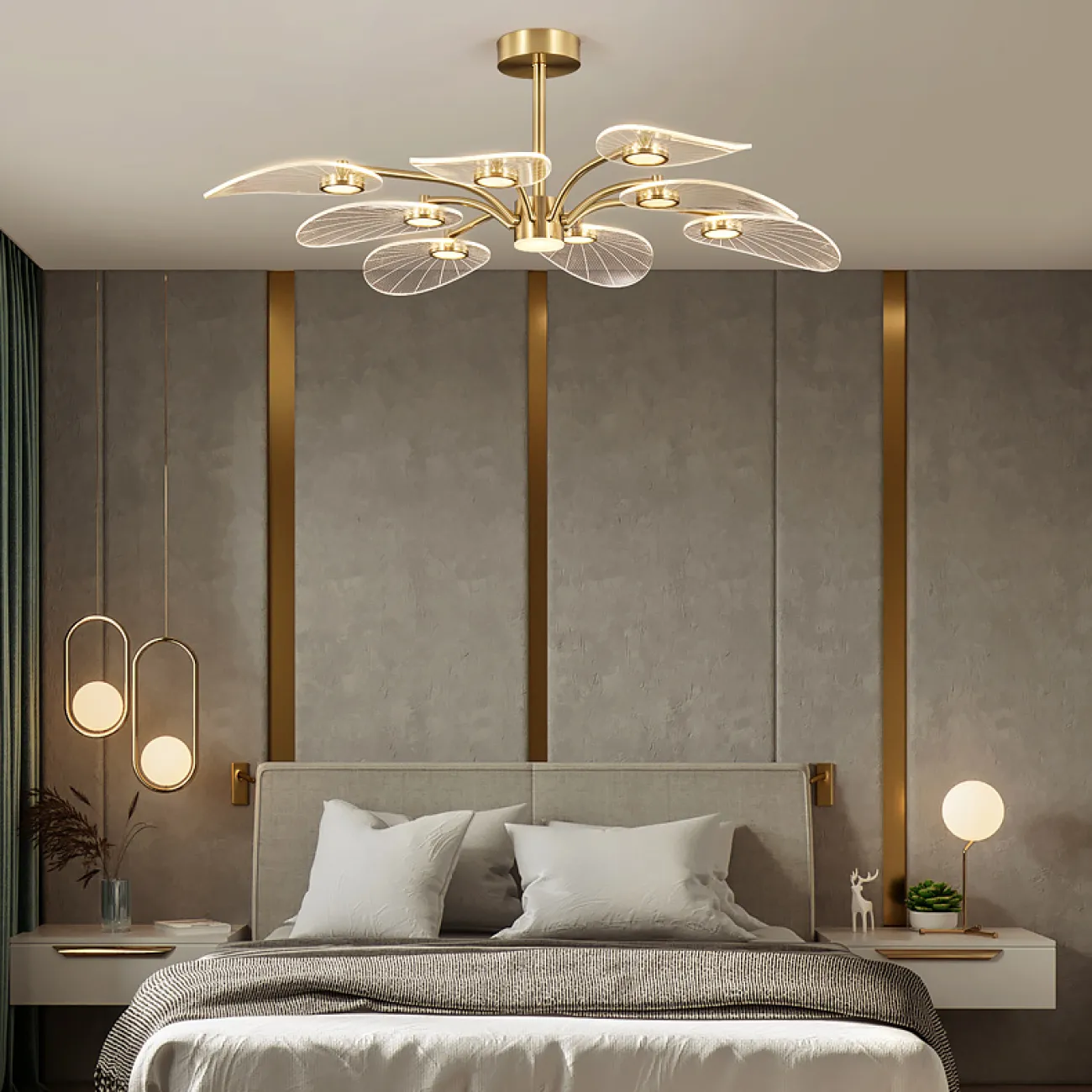 Потолочная люстра SEVERA CH L11 от ImperiumLoft