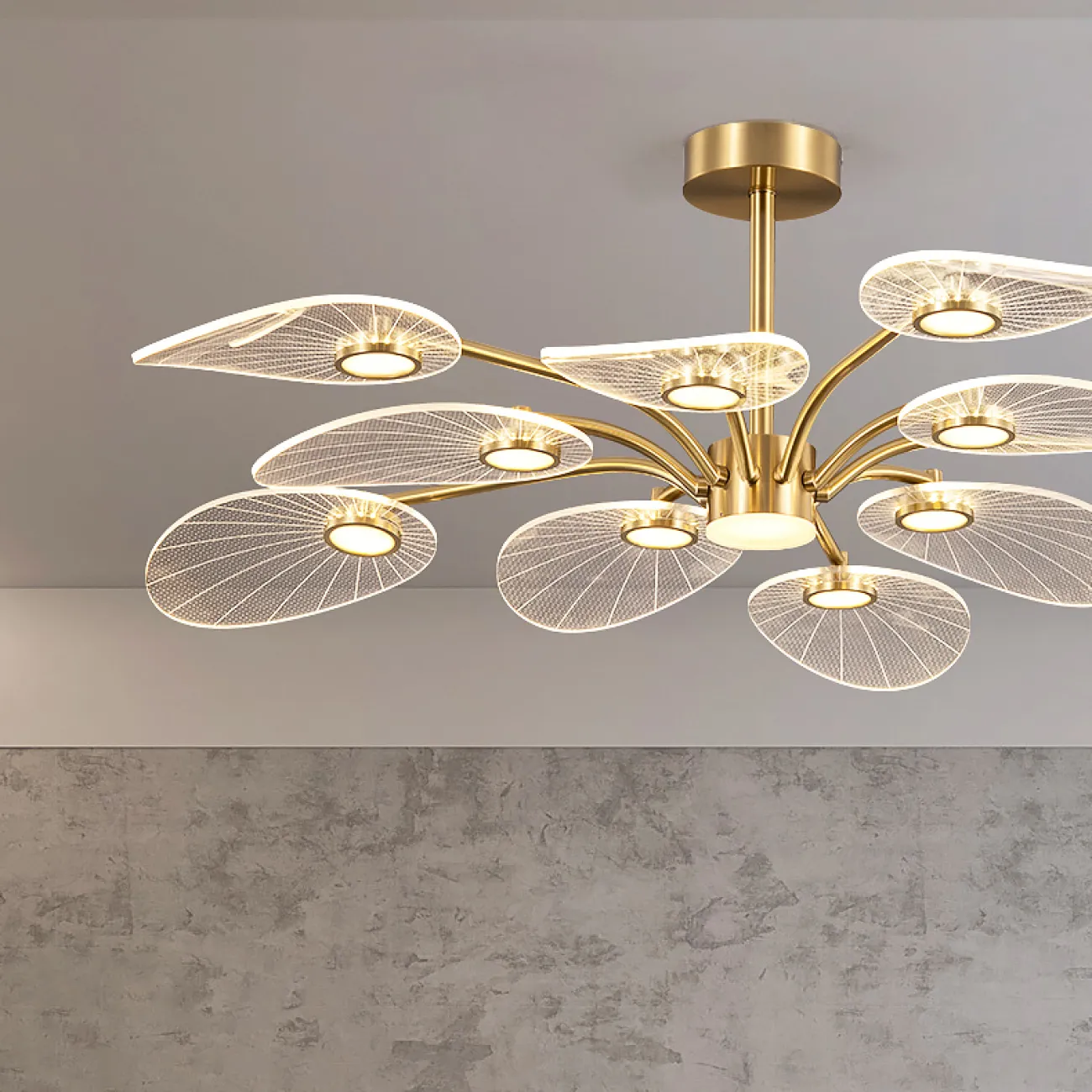 Потолочная люстра SEVERA CH L11 от ImperiumLoft