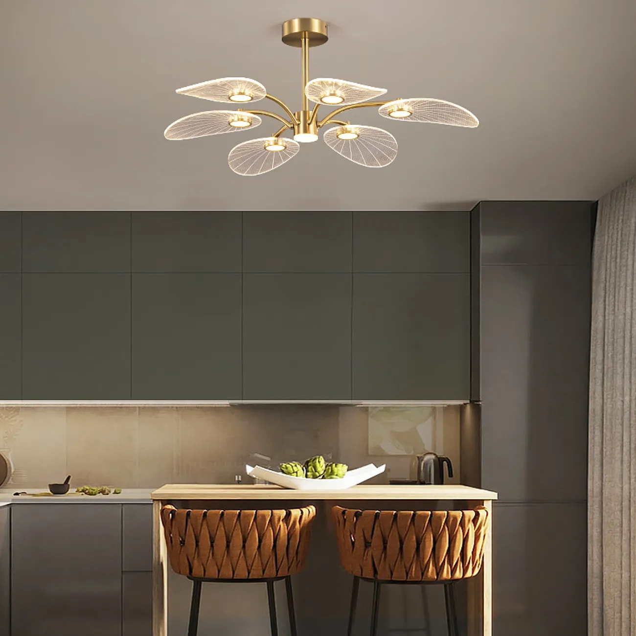 Потолочная люстра SEVERA CH L11 от ImperiumLoft