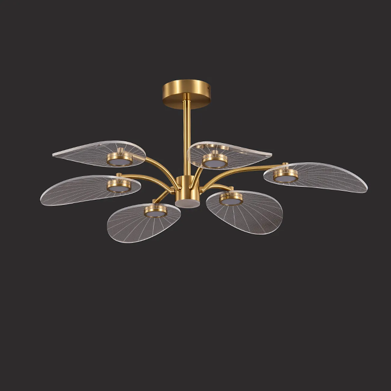 Потолочная люстра SEVERA CH L11 от ImperiumLoft