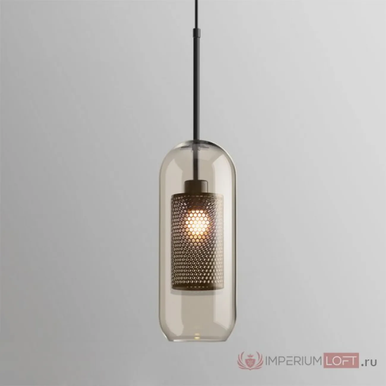 Подвесной светильник CATCH AMBER  Ball M D24 от ImperiumLoft