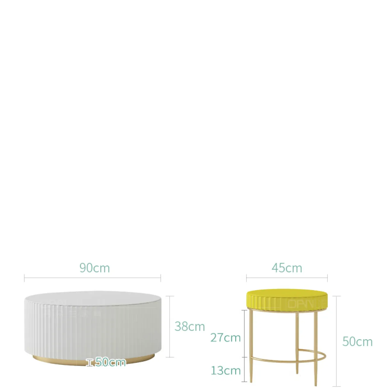 Дизайнерский журнальный столик LaLume-AP00219