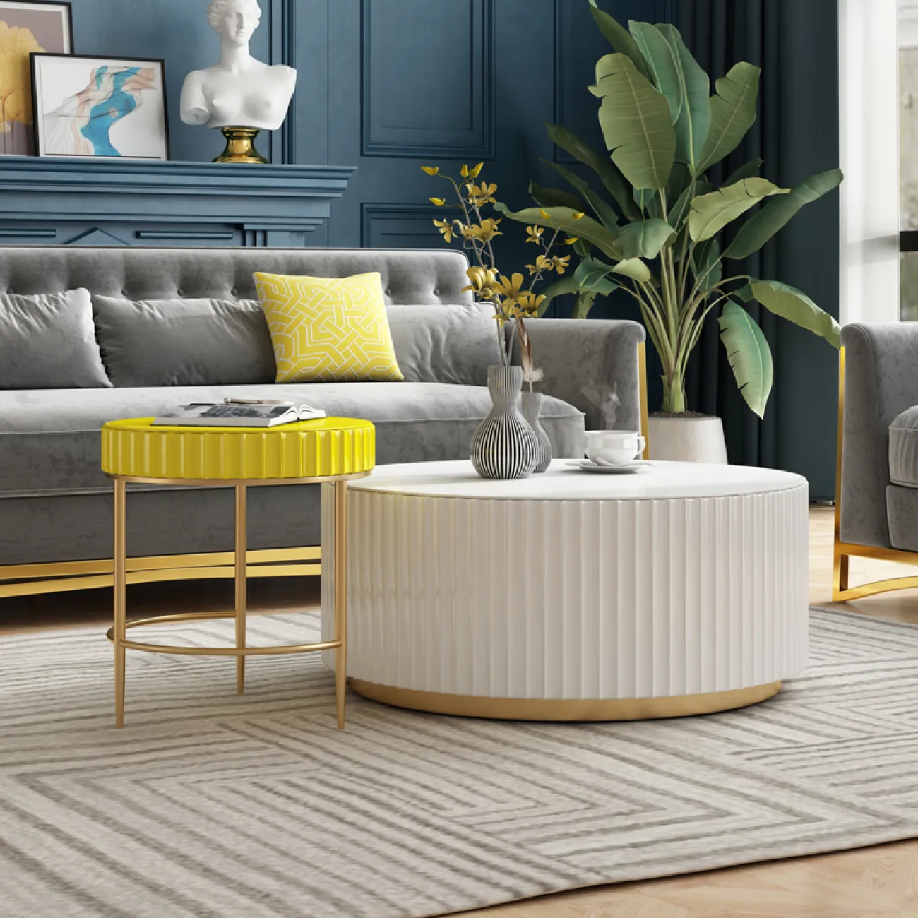 Дизайнерский журнальный столик LaLume-AP00219