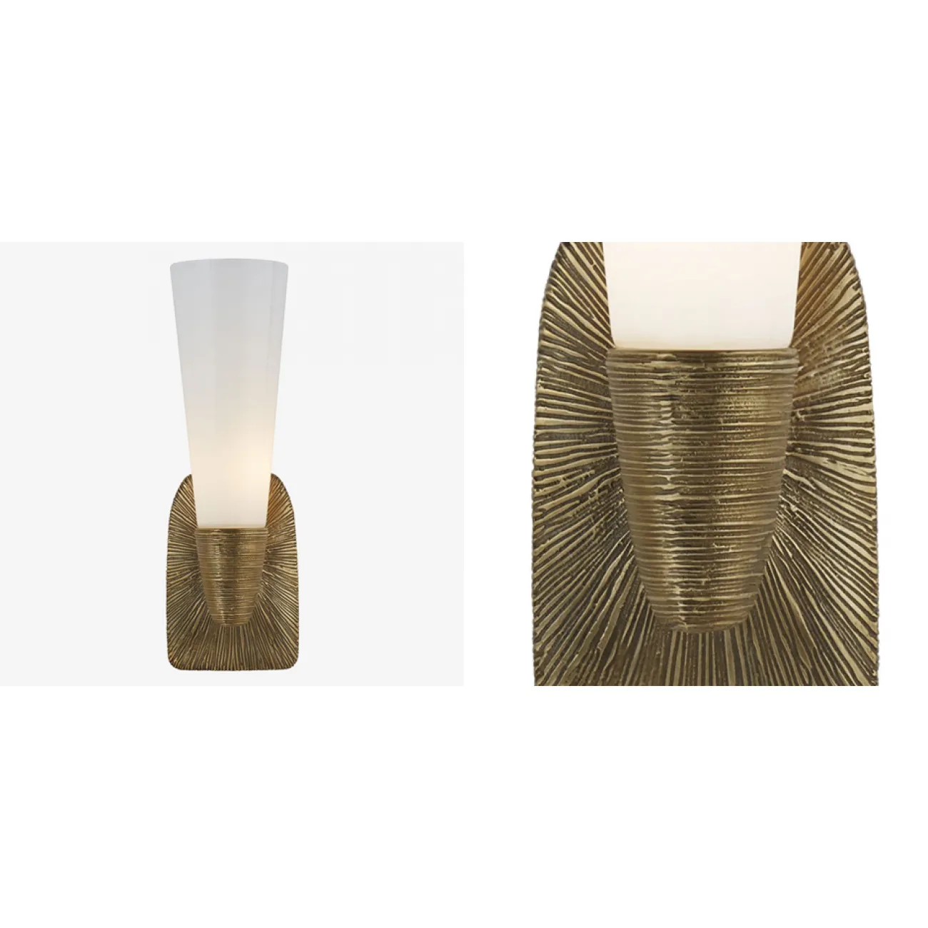 Бра UTOPIA SINGLE BATH SCONCE designed by Kelly Wearstler