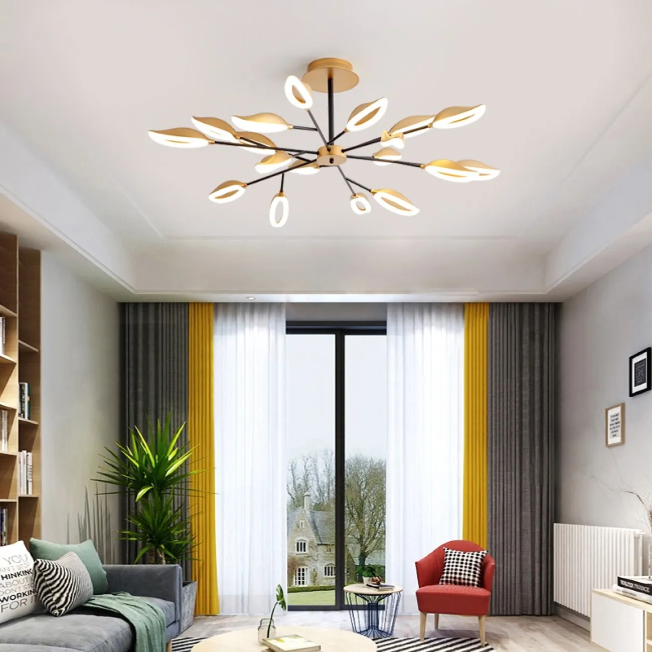 Подвесная люстра MIRTH 18 от ImperiumLoft