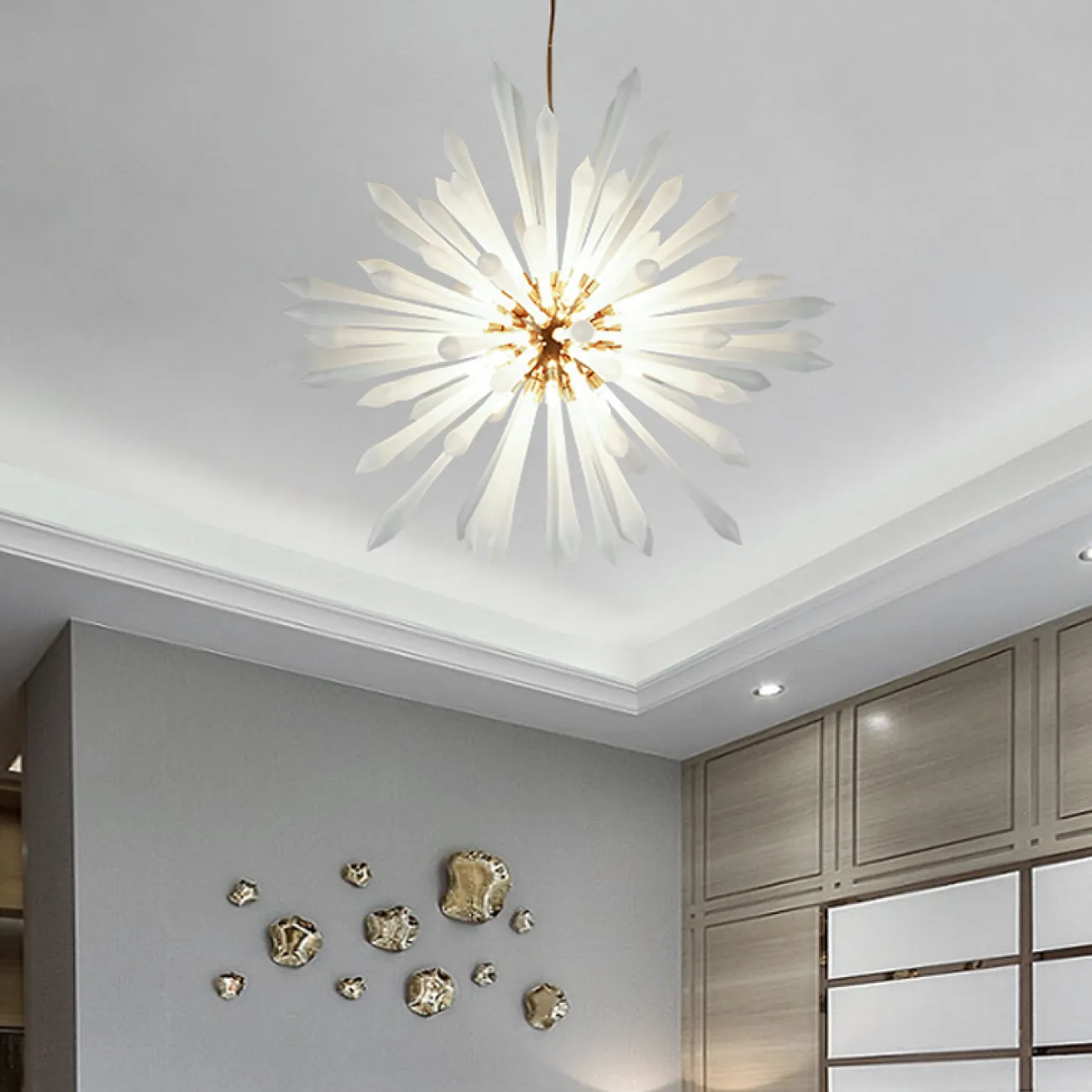 Подвесная люстра LUCHE D65 Amber от ImperiumLoft
