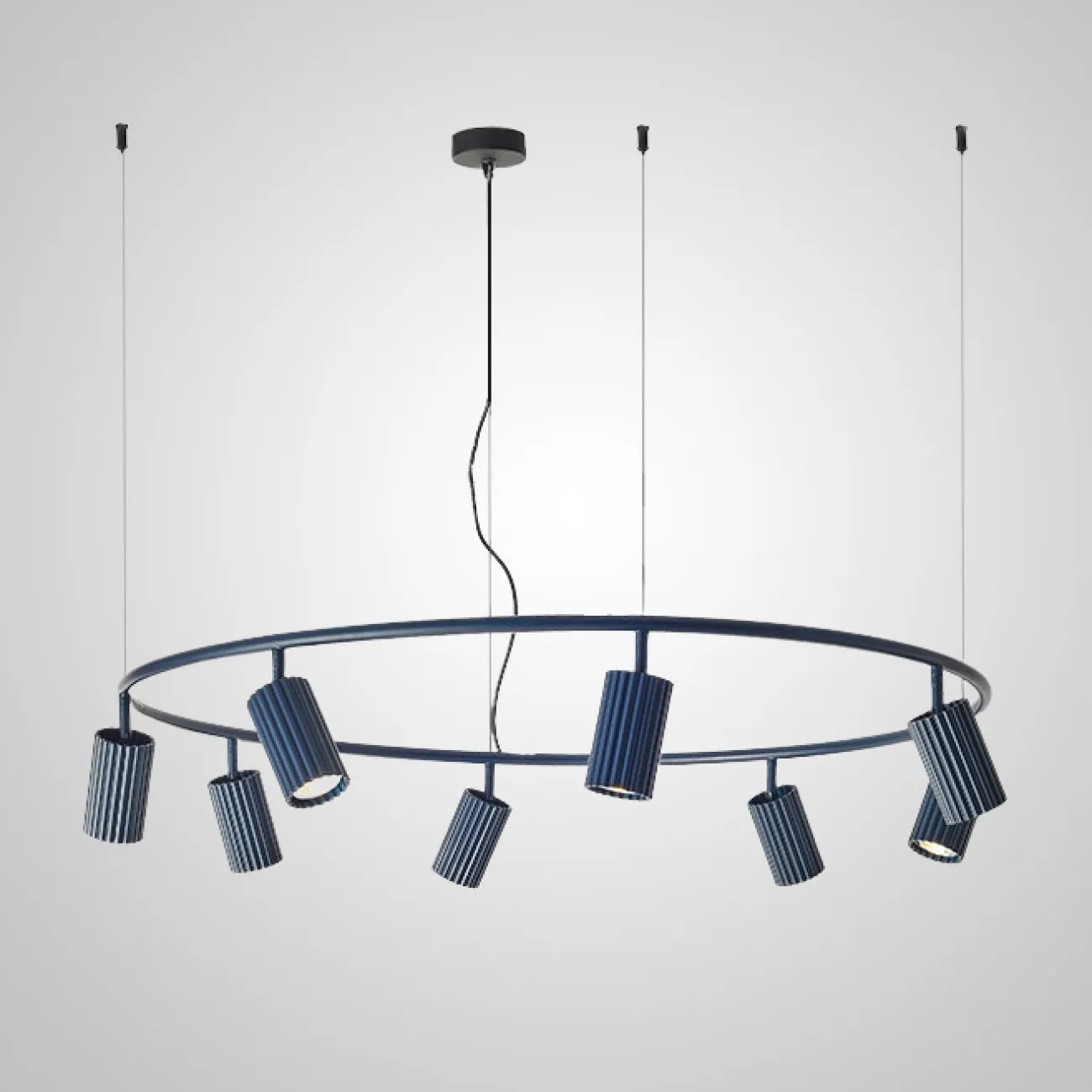 Подвесная люстра MAISY D60 Blue от ImperiumLoft