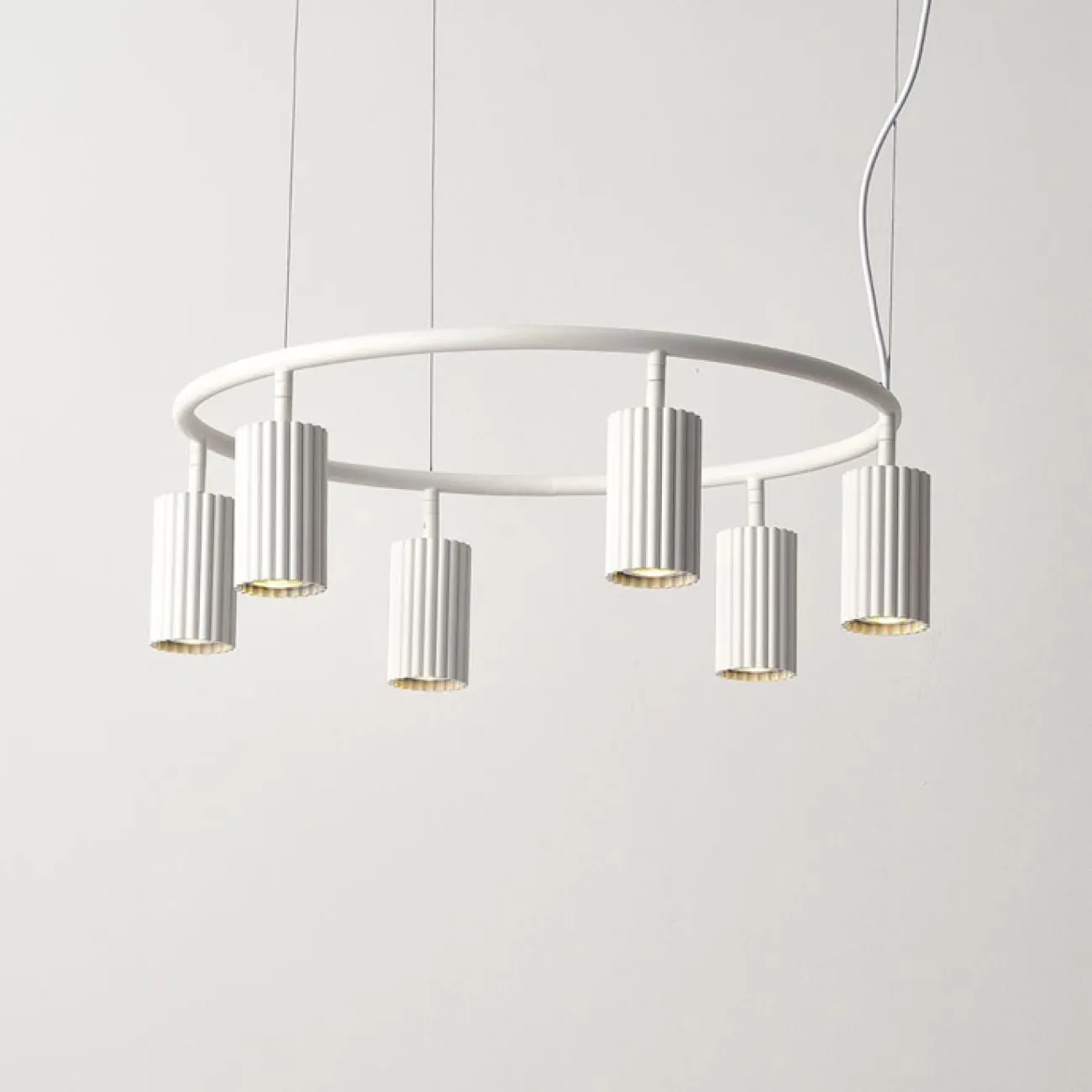 Подвесная люстра MAISY D60 Blue от ImperiumLoft