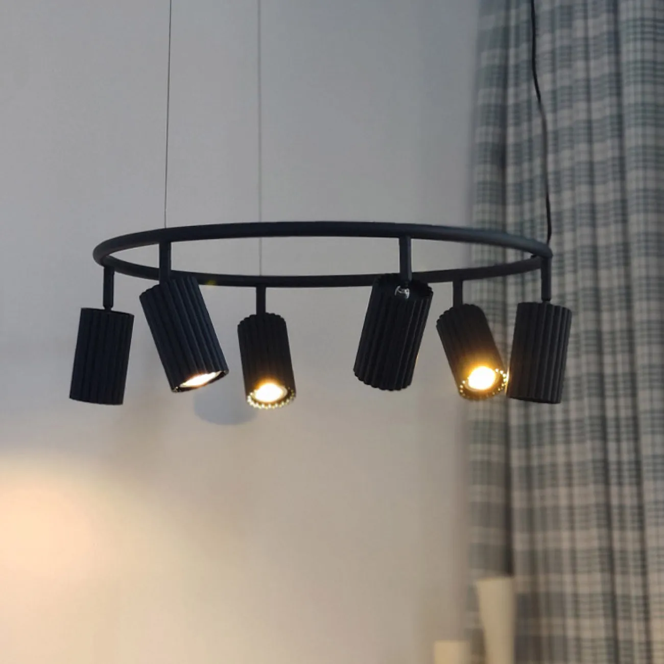 Подвесная люстра MAISY D60 Blue от ImperiumLoft