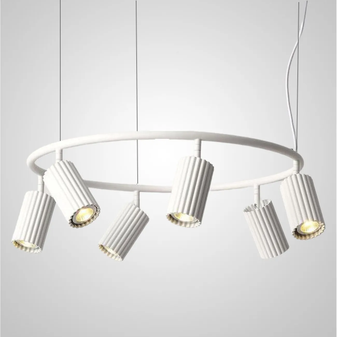 Подвесная люстра MAISY D60 Blue от ImperiumLoft