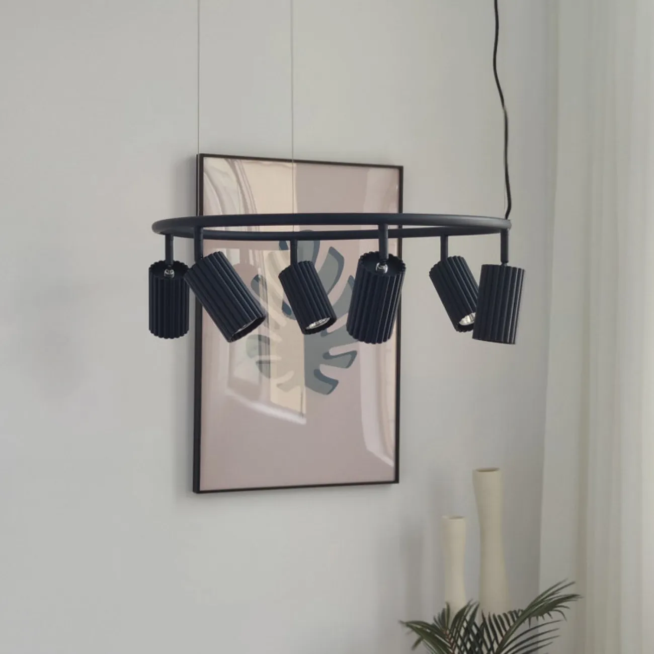 Подвесная люстра MAISY D60 Blue от ImperiumLoft