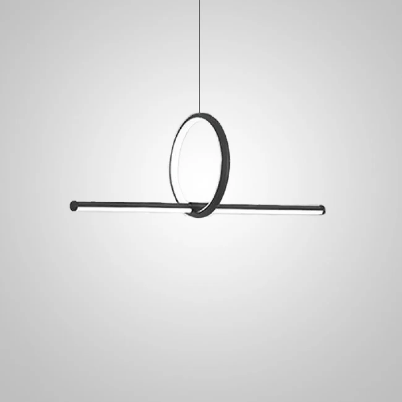 Подвесной светильник MOFFIT LONG L80 Black от ImperiumLoft