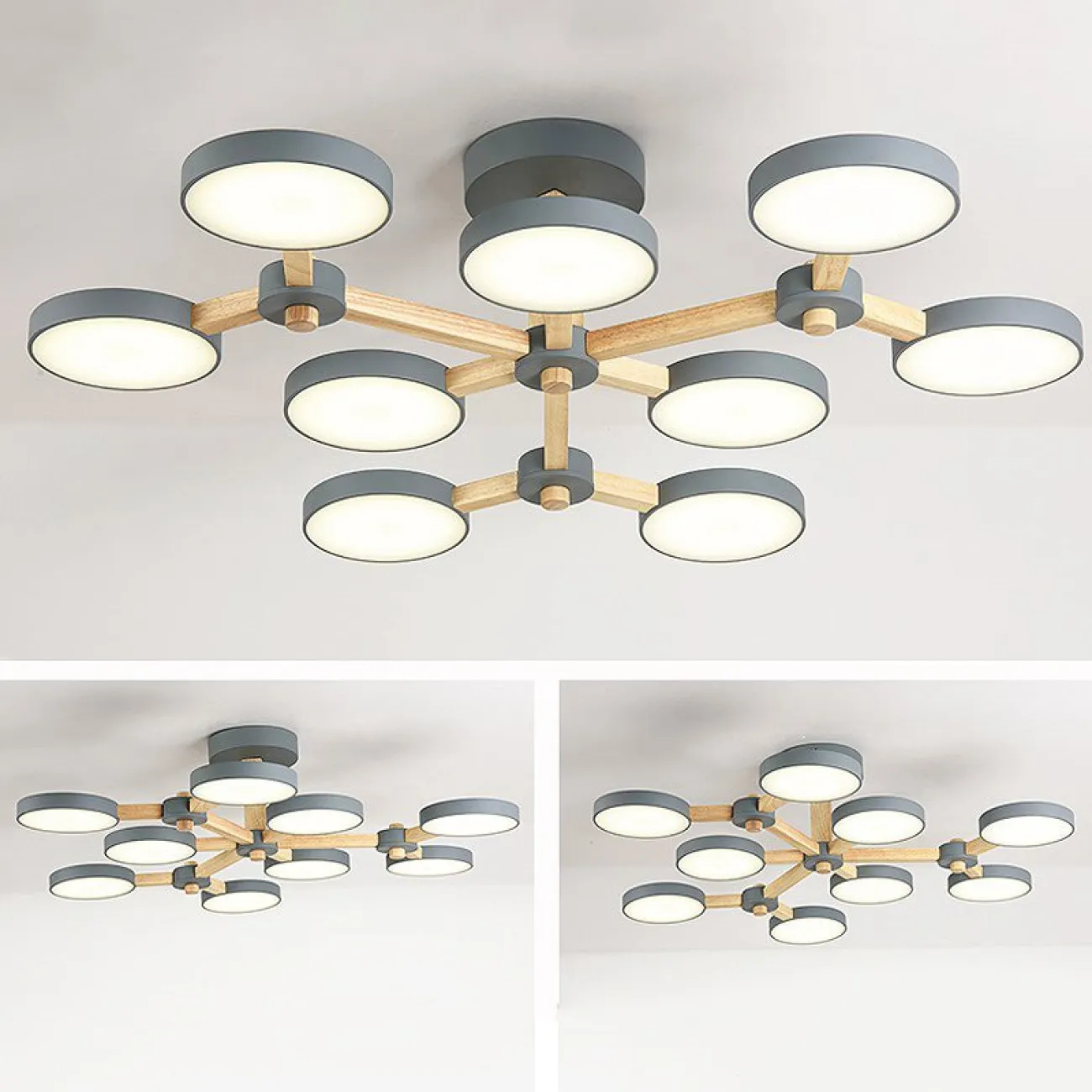 Подвесная люстра TURNA Черный от ImperiumLoft