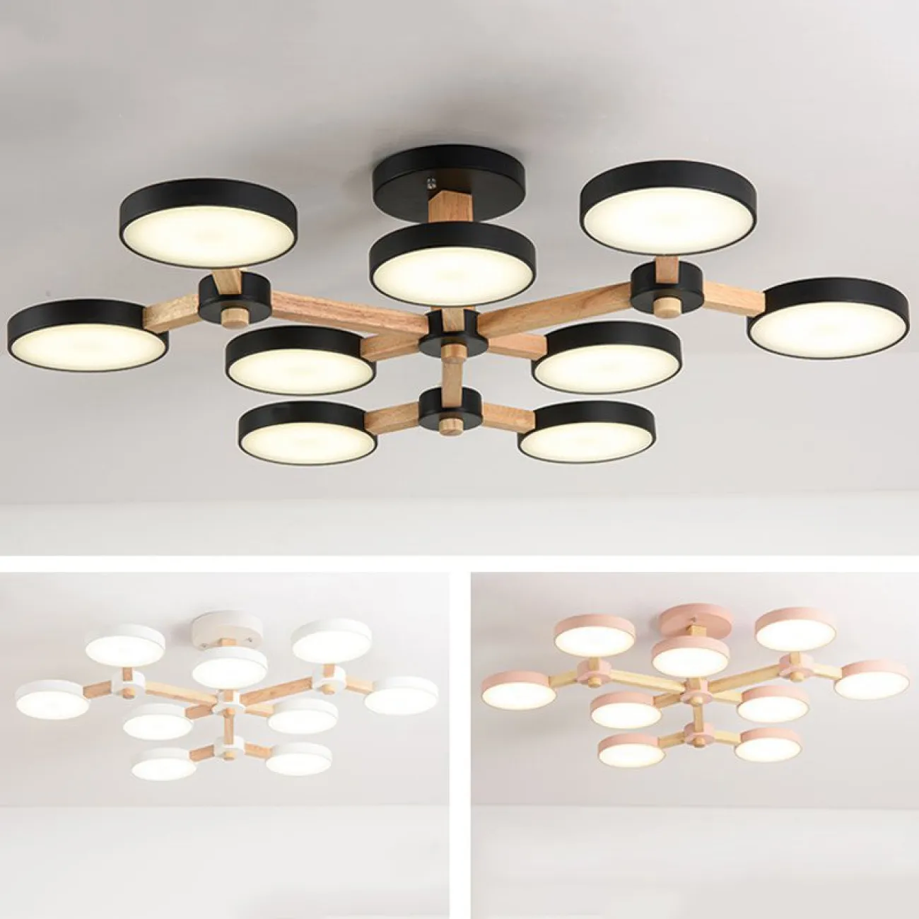 Подвесная люстра TURNA Черный от ImperiumLoft