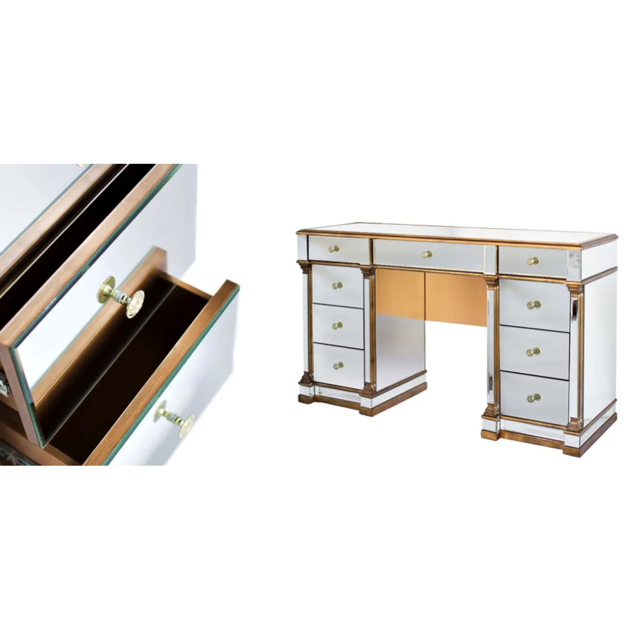 Консоль-стол Mirrored Сonsole от LaLume