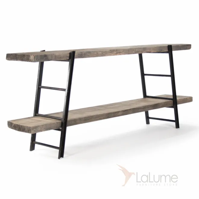 Стеллаж Industrial Iron Rustic Console