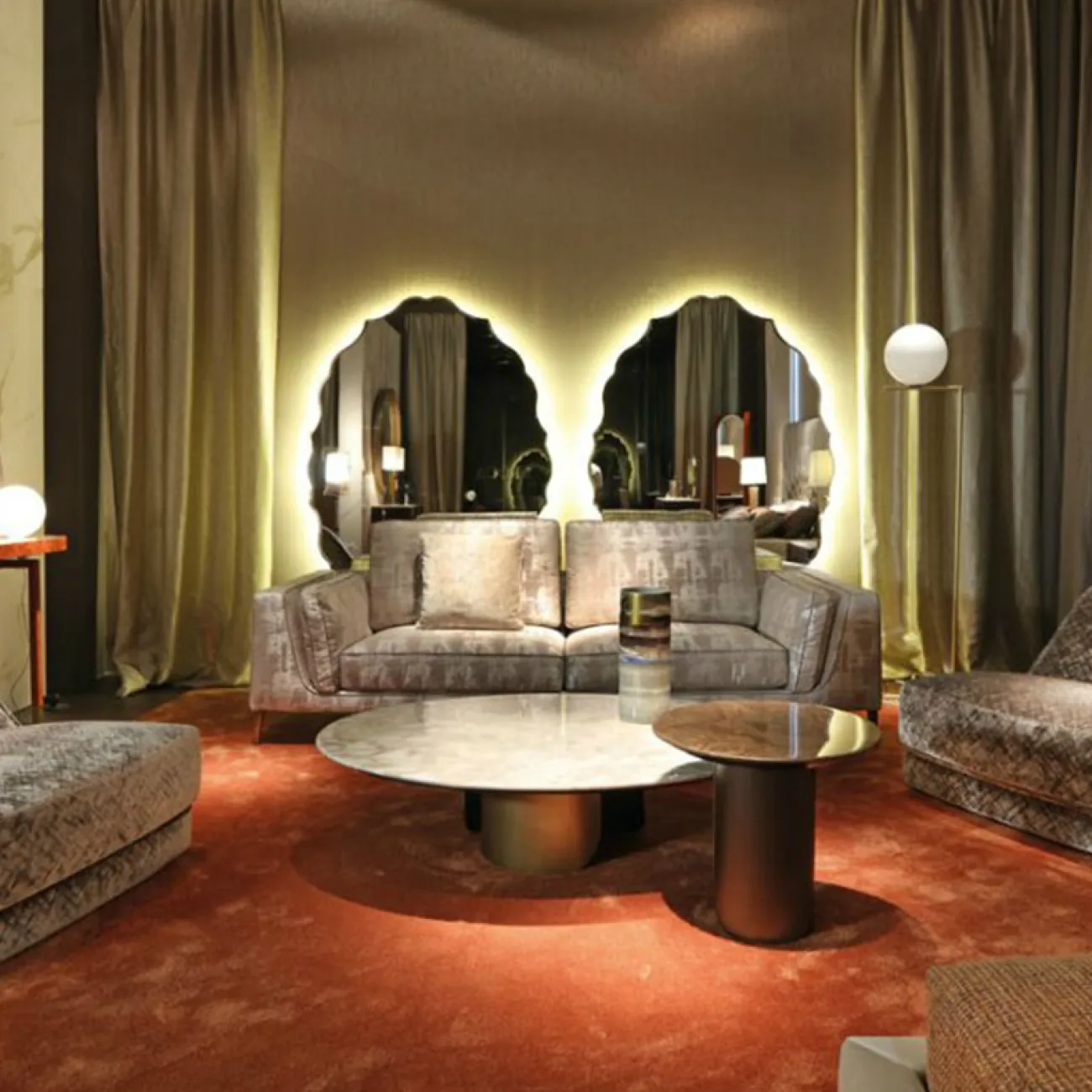 Дизайнерский журнальный столик LaLume-AP00240